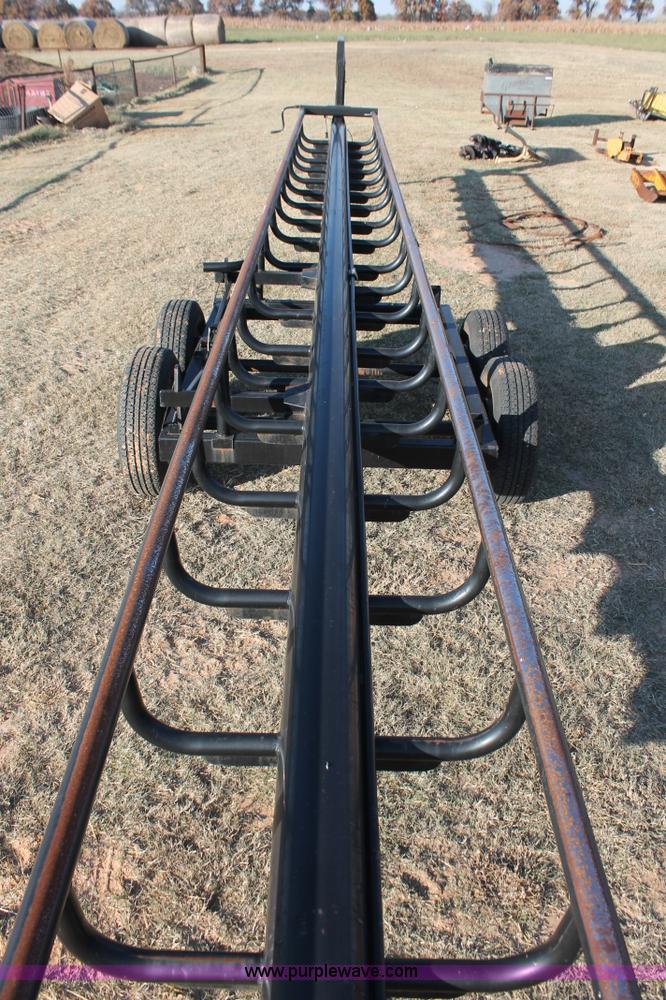 image for item H8026 2013 Ez-Haul G40 Hay Handler gooseneck hay trailer