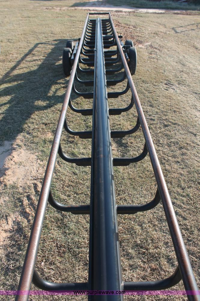 image for item H8026 2013 Ez-Haul G40 Hay Handler gooseneck hay trailer