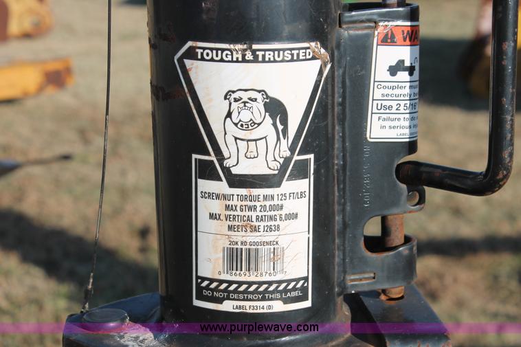 image for item H8026 2013 Ez-Haul G40 Hay Handler gooseneck hay trailer