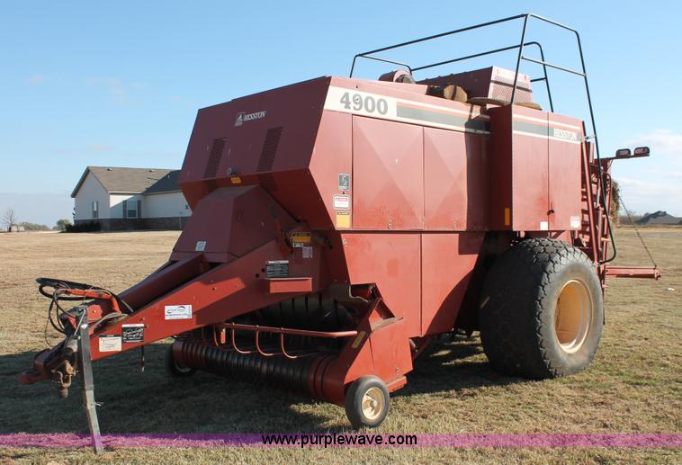 image for item H8030 1992 Hesston 4900 large square baler