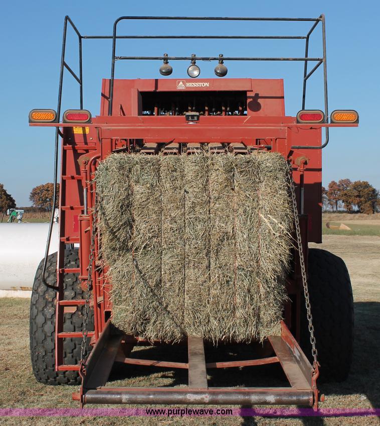 image for item H8030 1992 Hesston 4900 large square baler