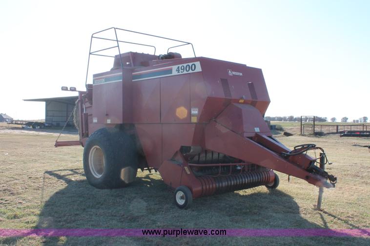 image for item H8030 1992 Hesston 4900 large square baler