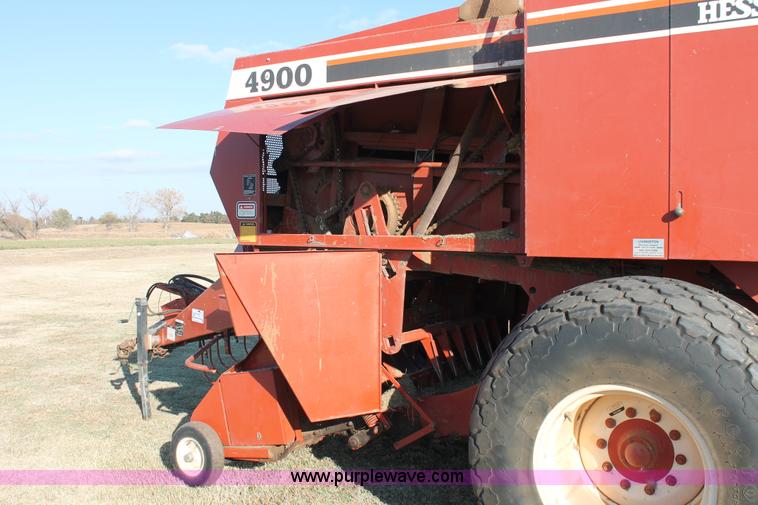 image for item H8030 1992 Hesston 4900 large square baler