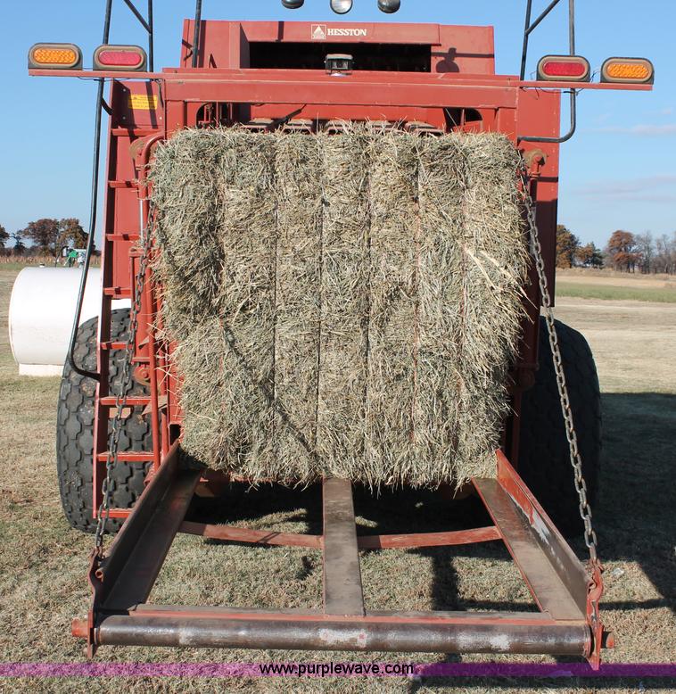 image for item H8030 1992 Hesston 4900 large square baler