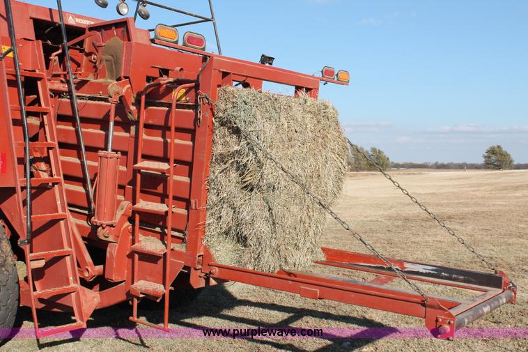 image for item H8030 1992 Hesston 4900 large square baler