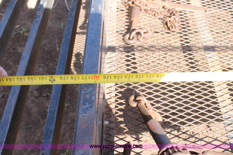 image for item J1375 1998 shop built spray rig trailer