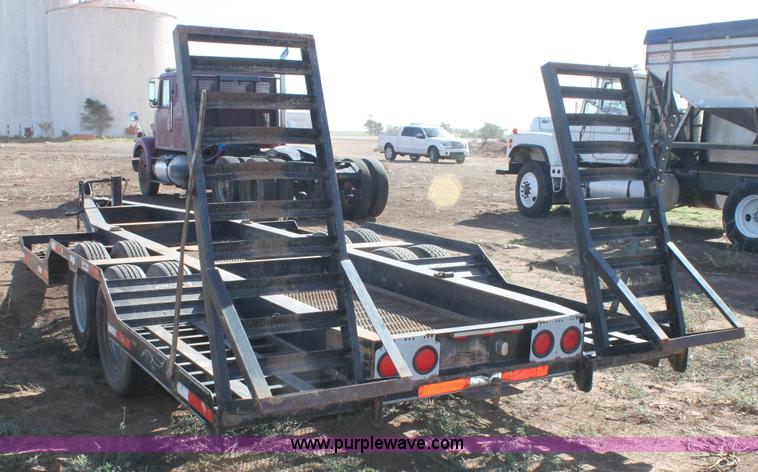 image for item J1376 1997 shop built spray rig trailer