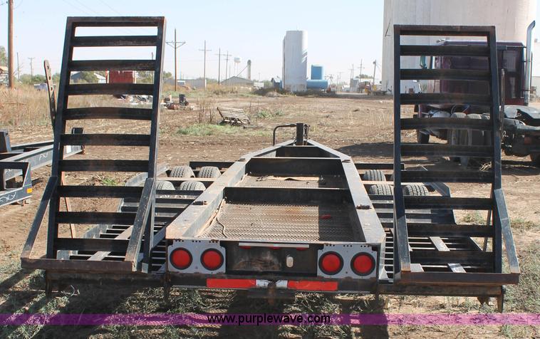 image for item J1376 1997 shop built spray rig trailer