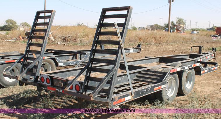 image for item J1376 1997 shop built spray rig trailer