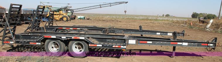image for item J1376 1997 shop built spray rig trailer