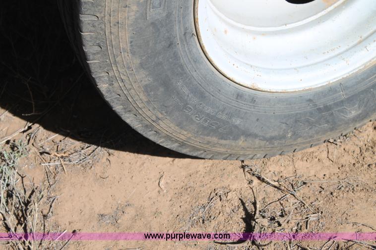 image for item J1376 1997 shop built spray rig trailer