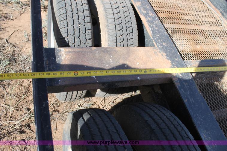 image for item J1376 1997 shop built spray rig trailer