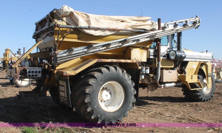 image for item J1383 1992 Ag-Chem TerraGator 1903 Air Max V dry fertilizer applicator