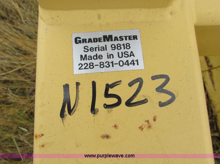image for item J1699 Grademaster land leveler