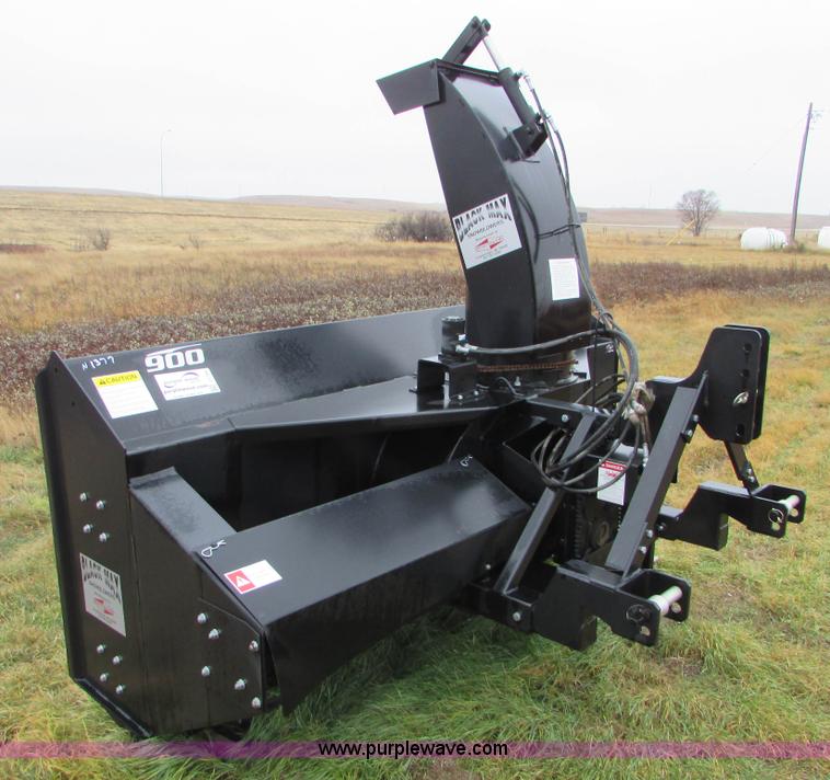 image for item J1703 Sheyenne Fooling Black Max M-900 snow blower