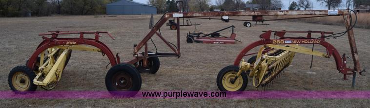 image for item K4909 (2) New Holland hay rakes