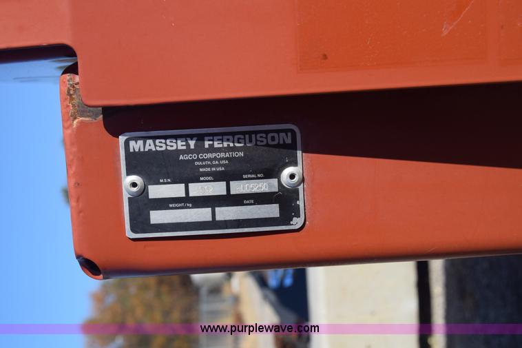 image for item K5756 Massey-Ferguson 9192 swather rotary head