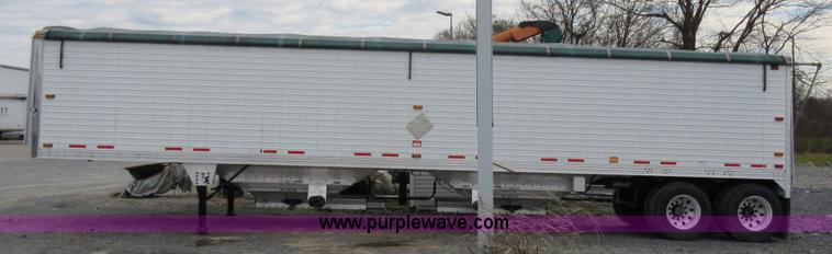 image for item L4535 2005 Timpte double hopper grain trailer