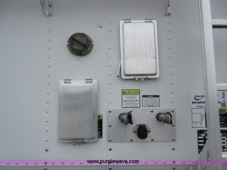 image for item L4535 2005 Timpte double hopper grain trailer