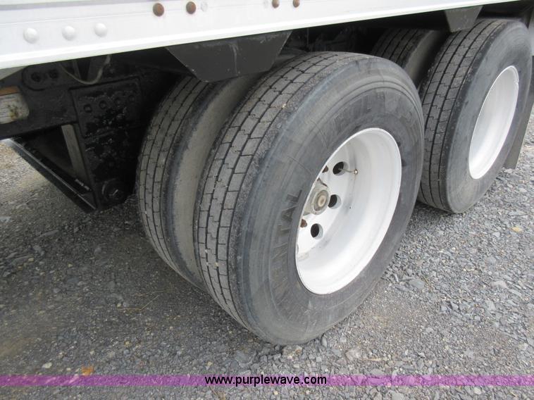 image for item L4535 2005 Timpte double hopper grain trailer