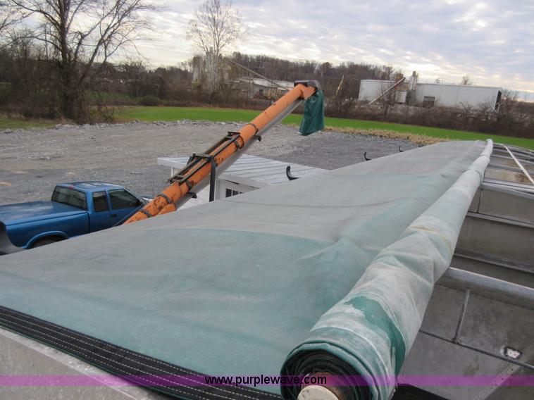 image for item L4535 2005 Timpte double hopper grain trailer