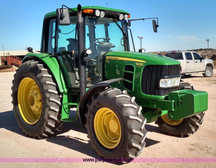 image for item L6032 2008 John Deere 6430 Premium MFWD tractor
