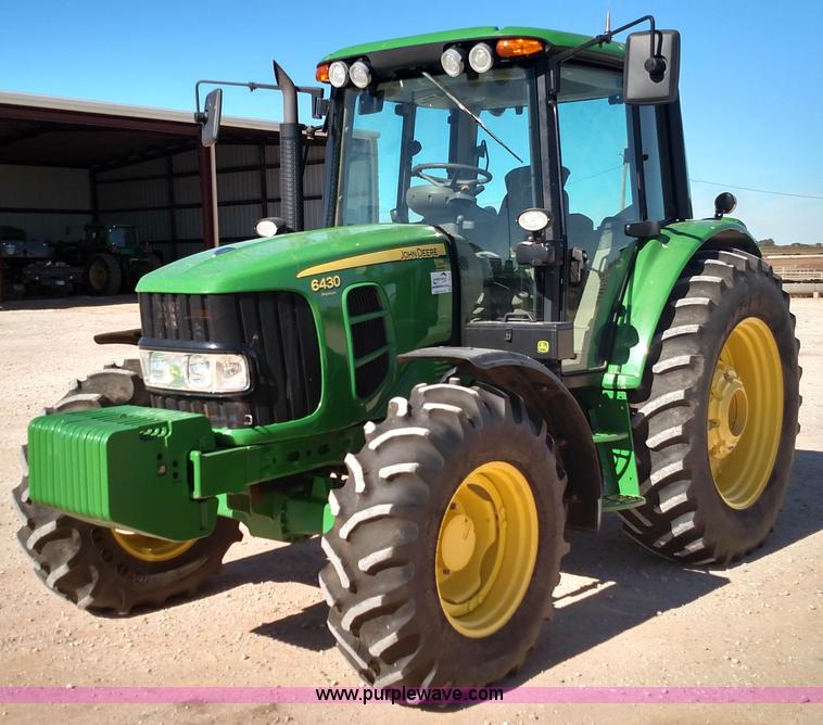 image for item L6032 2008 John Deere 6430 Premium MFWD tractor