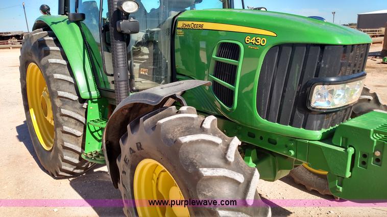 image for item L6032 2008 John Deere 6430 Premium MFWD tractor