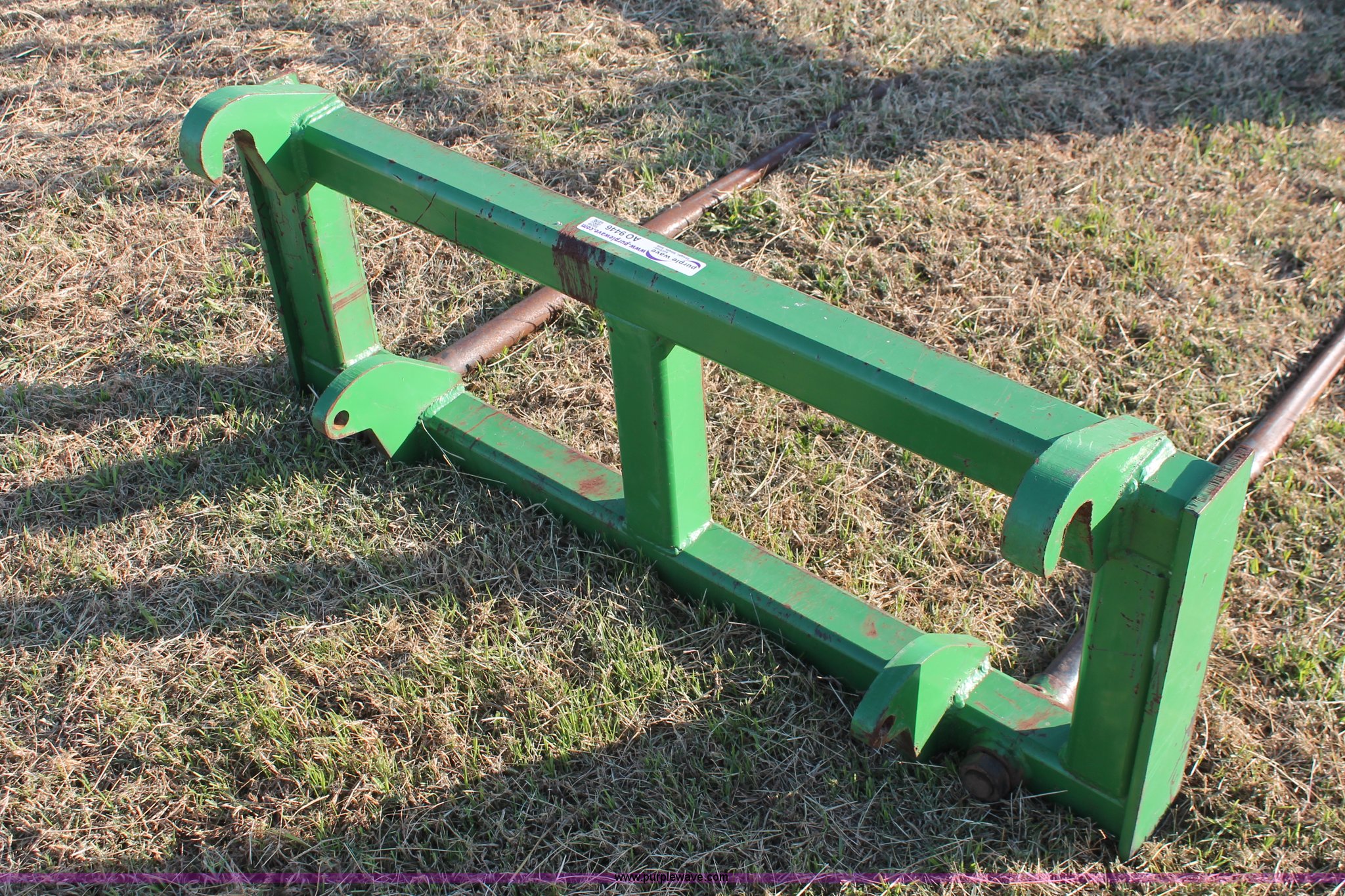 John Deere two spear bale spear in Hennessey, OK Item AO9446 sold