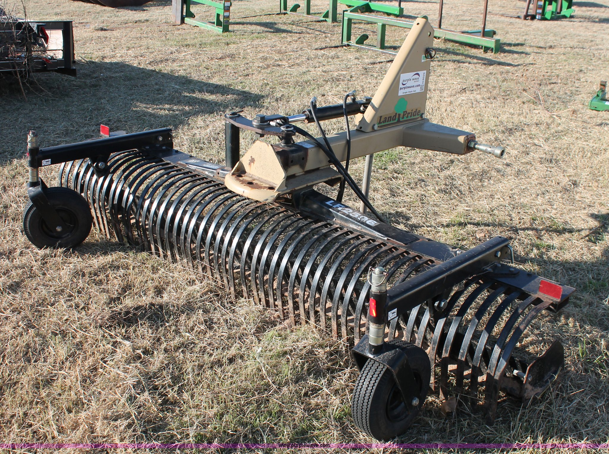 Land Pride LR2596 landscape rake in Hennessey, OK Item H8029 sold