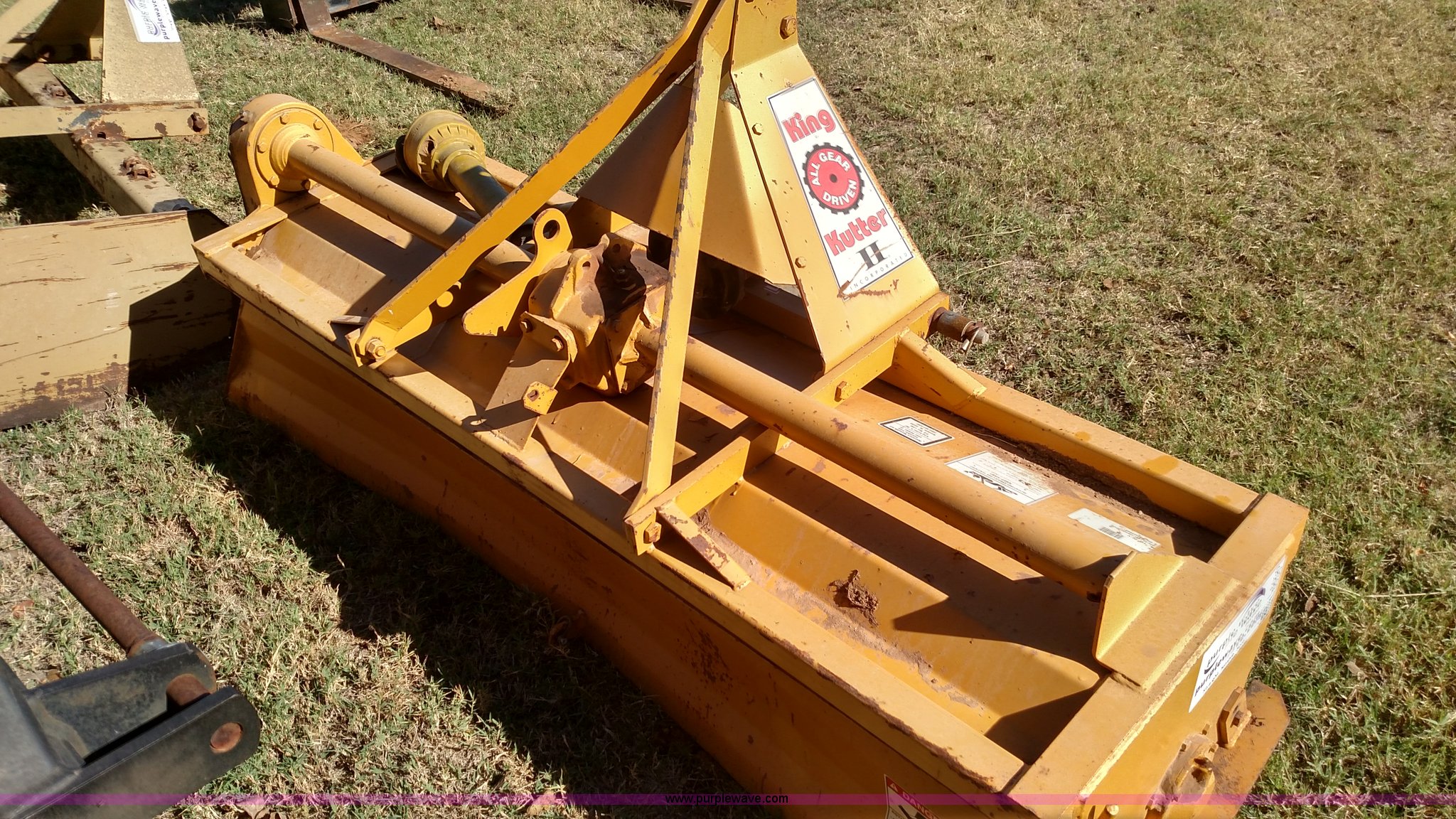 King Kutter II TG72Y rotary tiller in Alva, OK Item L6030 sold