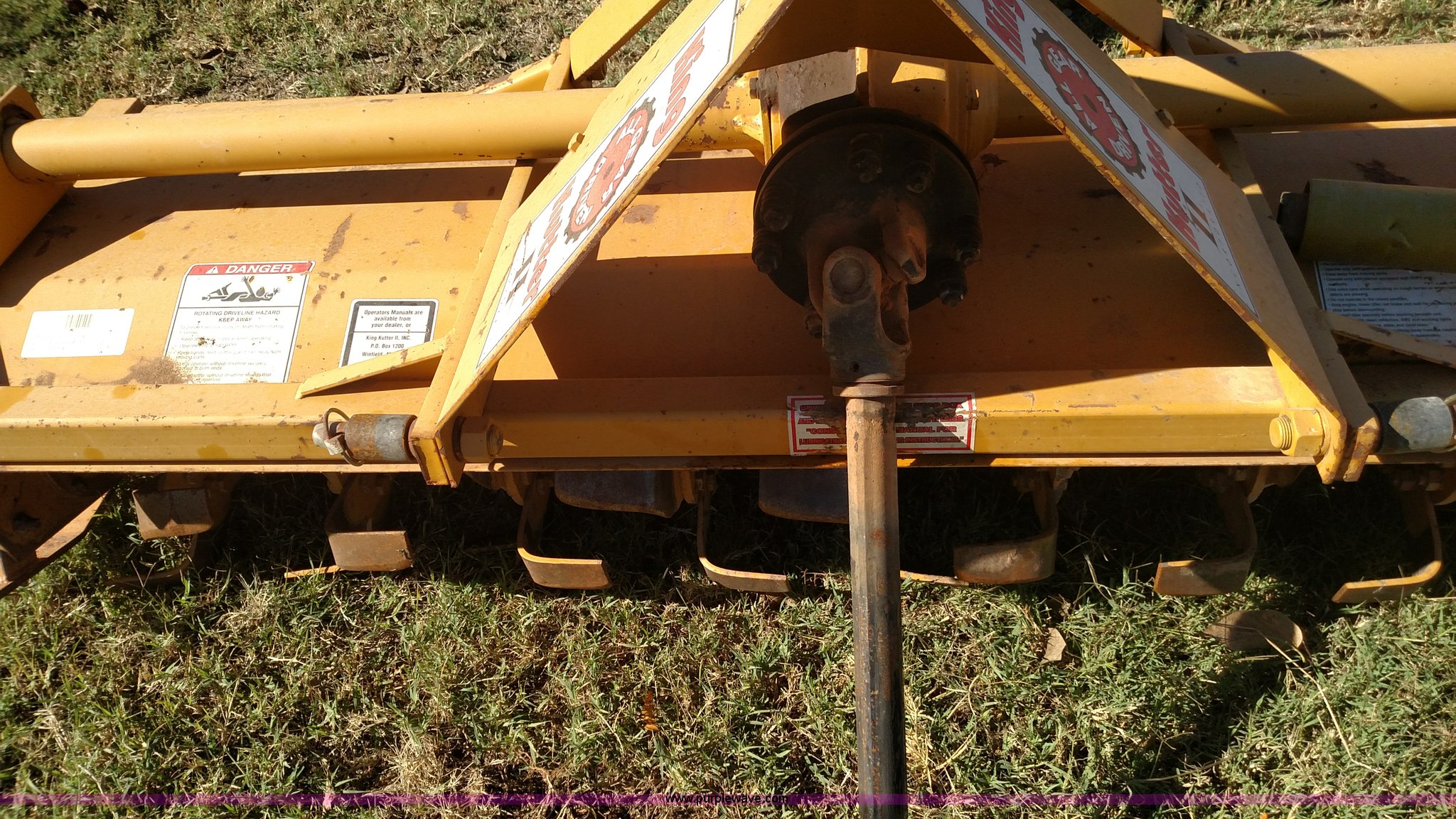 King Kutter II TG72Y rotary tiller in Alva, OK Item L6030 sold