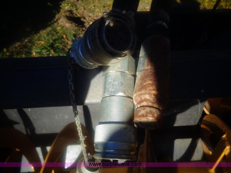 image for item AL9248 2007 New Holland snow blower skid steer attachment