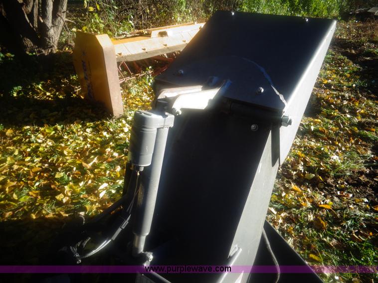 image for item AL9248 2007 New Holland snow blower skid steer attachment