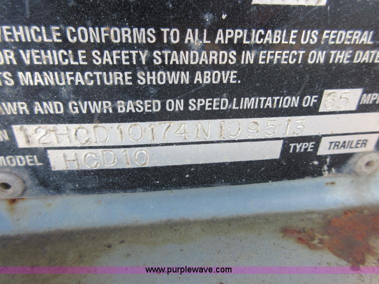 image for item BB9044 2004 Holden HCP10 converter dolly