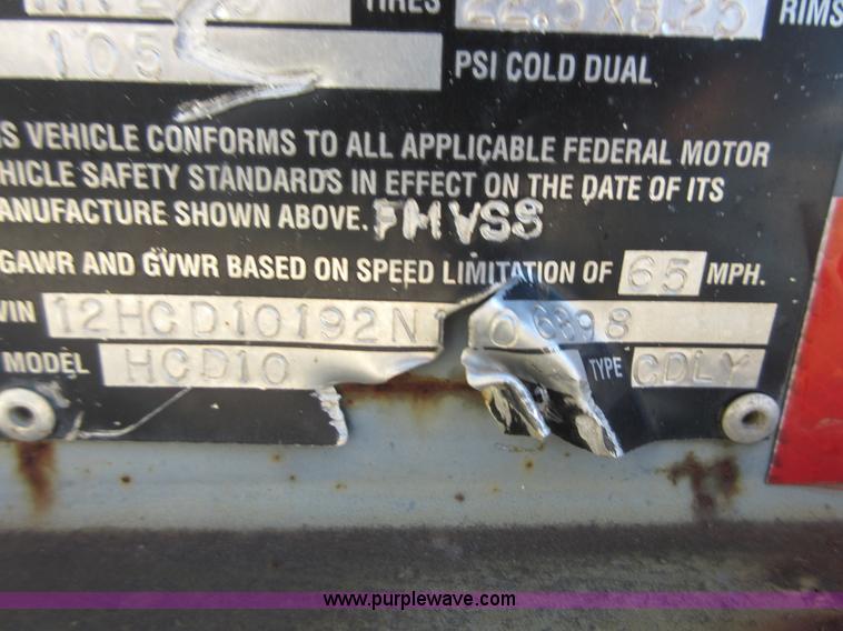 image for item BB9045 2002 Holden HCP10 converter dolly