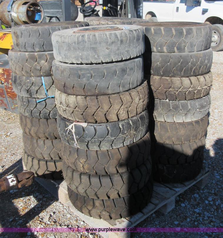 image for item BB9047 (28) 6.50-10 forklift tires
