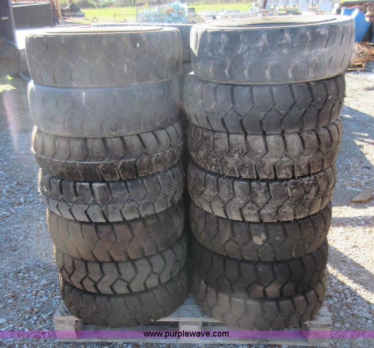 image for item BB9047 (28) 6.50-10 forklift tires