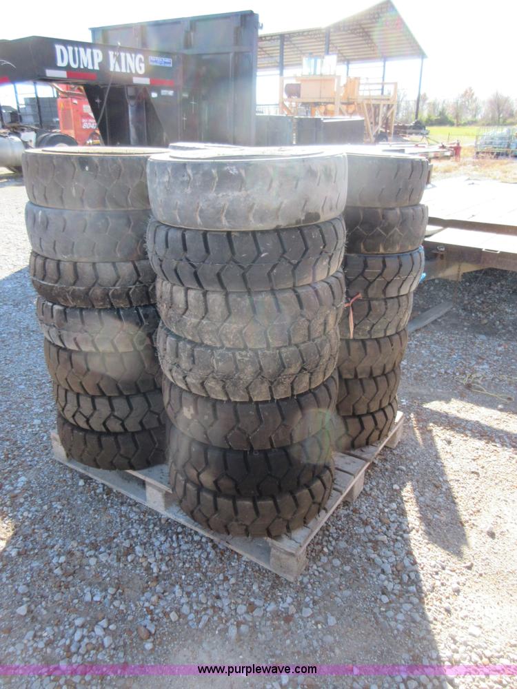 image for item BB9047 (28) 6.50-10 forklift tires