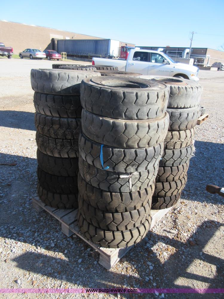 image for item BB9047 (28) 6.50-10 forklift tires
