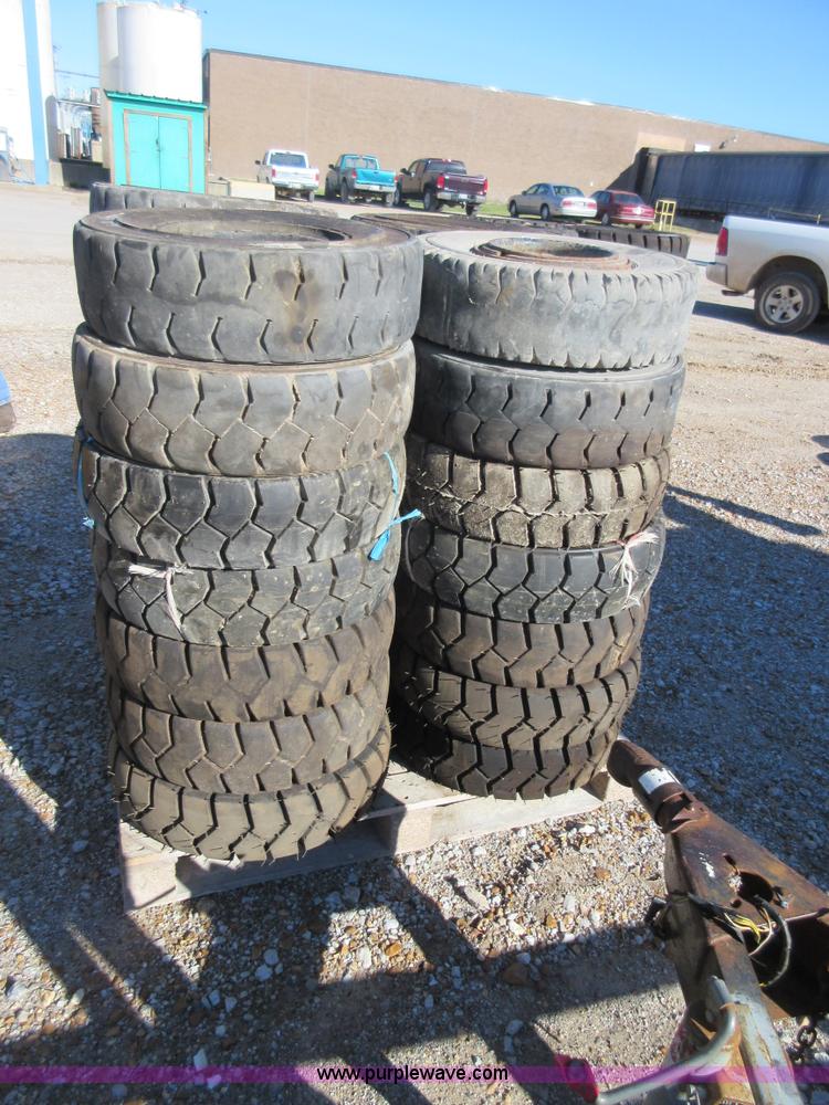 image for item BB9047 (28) 6.50-10 forklift tires
