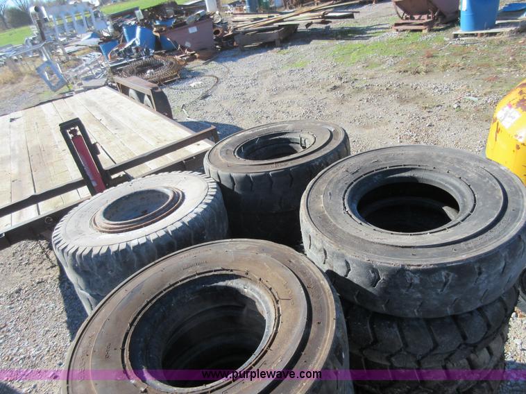 image for item BB9047 (28) 6.50-10 forklift tires