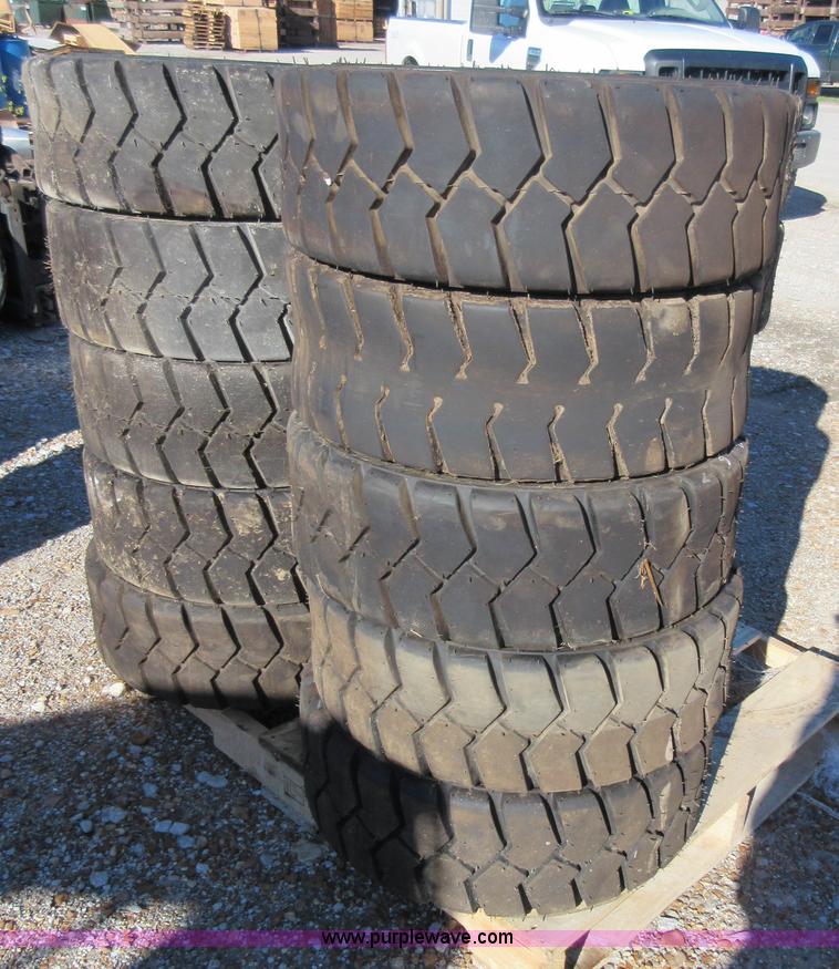 image for item BB9048 (15) 28x9-15 NHS forklift tires