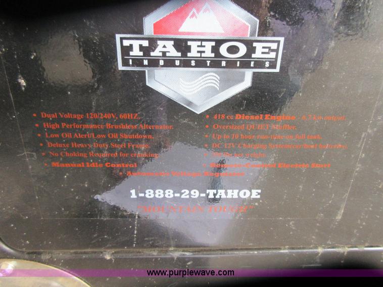 image for item BB9054 Tahoe generator