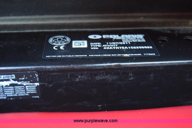 image for item BL9814 2012 Polaris Ranger 800XP utility vehicle