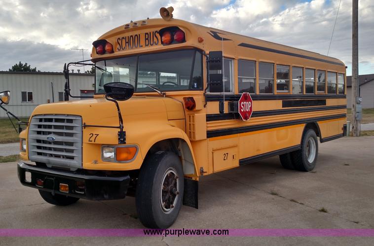 image for item BR9416 1997 Ford B800 Thomas school bus