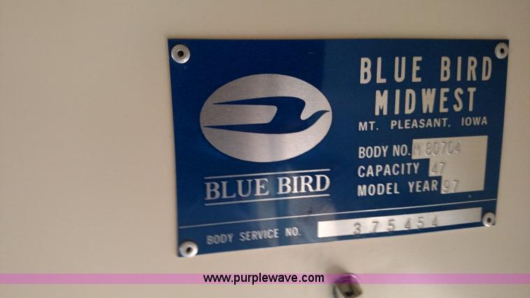 image for item BR9416 1997 Ford B800 Thomas school bus