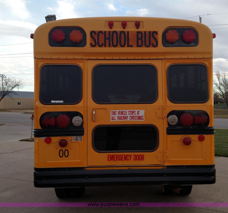 image for item BR9417 2000 Chevrolet Express 3500 Cargo school bus