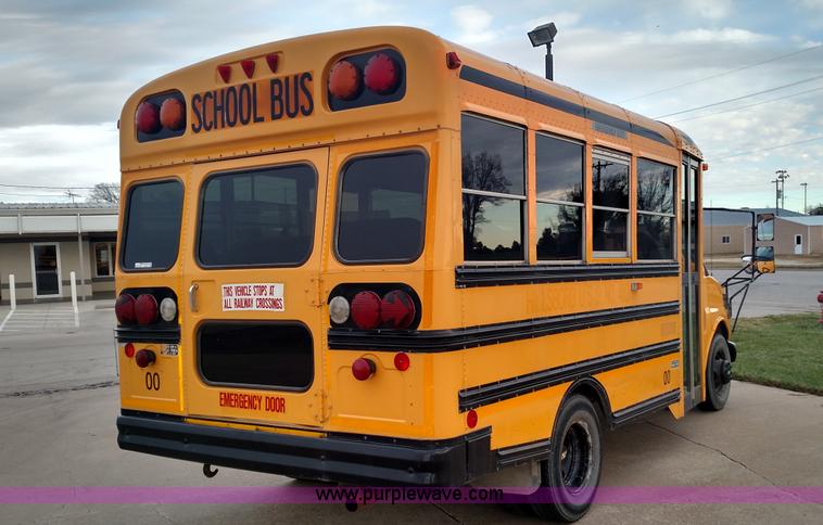 image for item BR9417 2000 Chevrolet Express 3500 Cargo school bus