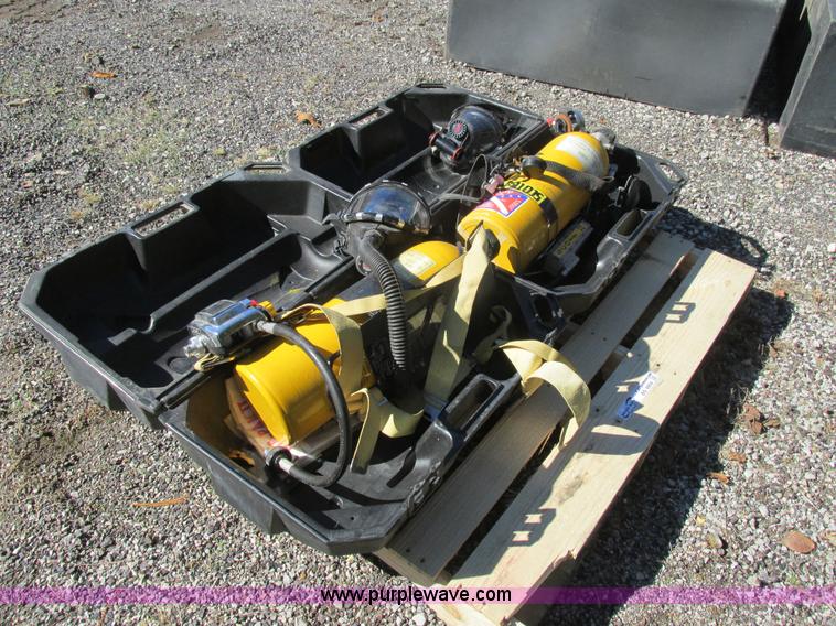 image for item BS9904 (2) Scott fresh air respirator/tank systems